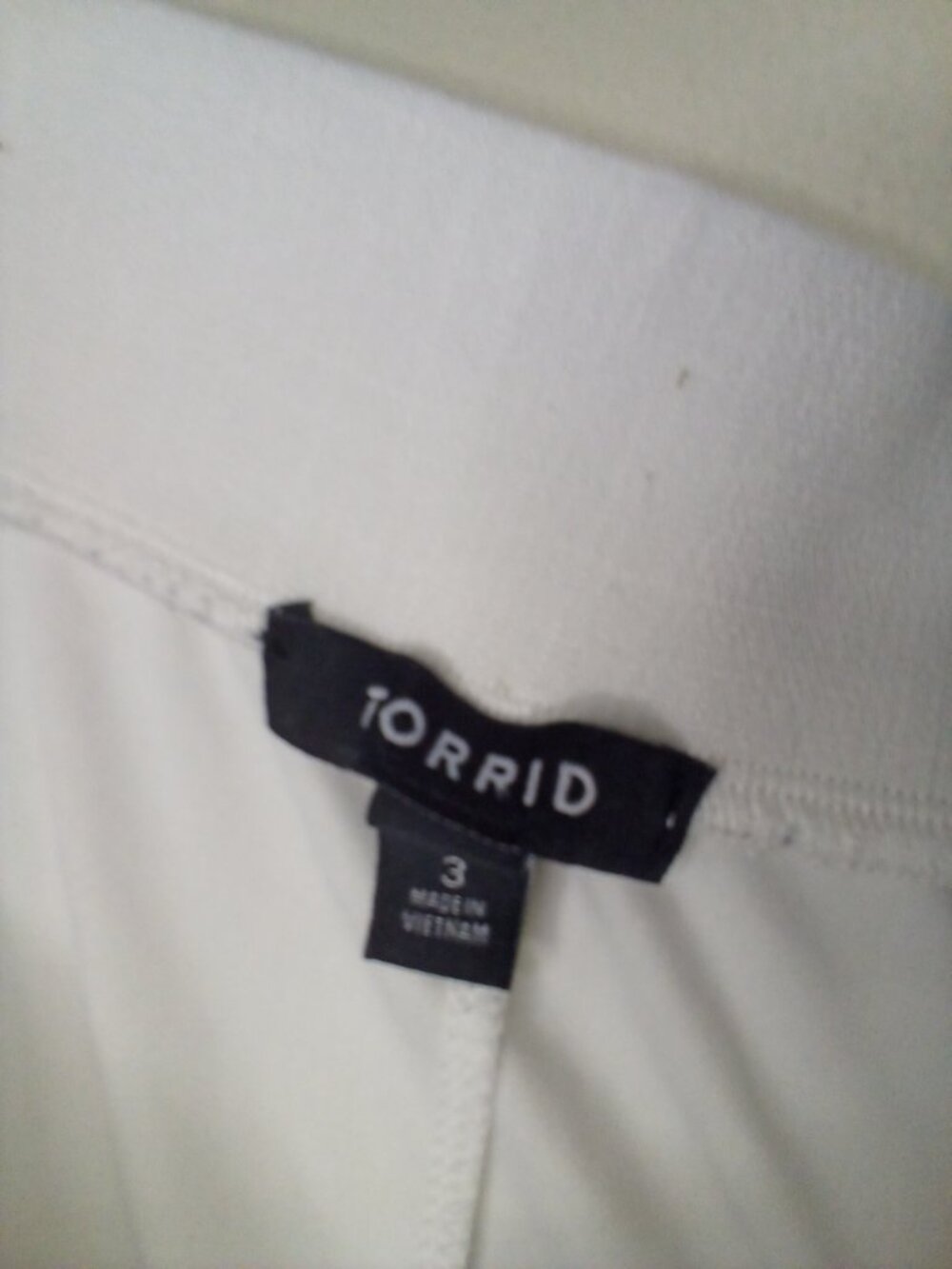 Torrid Skirt Women 3 3X Pull On Elastic Flowing Lined White - Picture 10 of 16